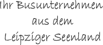 Seenland-Express.de - Ihr Busunternehmen aus dem Leipziger Neuseenland